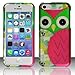 Iphone 5c - Rubberized Design Cover - Owl