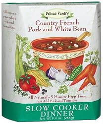 Delicae Pantry Country French Pork & White Beans Slow Cooker Dinner, 9.4-Ounce Boxes (Pack of 6)