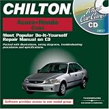 Chilton Acura And Honda 1984-2000 Cars: Most Popular Do-It-Yourself Repair Manual on CD : Packed with illustrations, wiring, diagrams, troubleshooting procedures and specifications