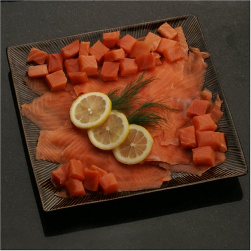Atlantic Smoked Salmon 5 oz - Cubed by Appetizers