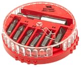 Vermont American 15587 6 Bit Tip Assortment and Bit Tip Holder in a Plastic Spin-A-Bit Dispenser