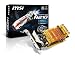 MSI Geforce 210 512 MB DDR2 PCI-Express 2.0 Graphics Card MD512H