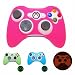 PINK GLOW in DARK Xbox 360 Game Controller Silicone Case Skin Protector Cover (Many Colors Available)