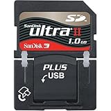 SanDisk 1 GB Ultra II Secure Digital Memory USB Combo Card
