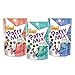 Friskies Naturals Party Mix Variety Pack (3 Pouches) 1 Natural Chicken, 1 Natural Tuna, and 1 Natural Salmon - NET WT 60 g (2.1 OZ)
