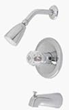 Globe Union 11003CP Do it Best 1-Handle Tub And Shower Faucet