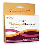 Enzymatic Therapy - AM/PM PeriMenopause Formula - Herbal PeriMenopause Relief, Estrogen Free - 30AM + 30PM Tablets