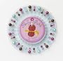 Art Deco Dark Disposable Party Picks with Ready-To-Serve Tray (30 Picks)
