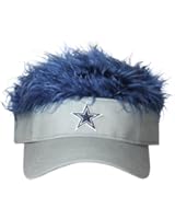 NFL Dallas Cowboys Flair Hair Adjustable Visor, Grey