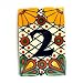  2, Two, Talavera Address Terra Cotta Tile