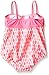 Osh Kosh Girls' Front Bow One Piece Swimsuit