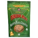 Foods Alive Golden Flax Crackers, Italian Zest, 4-Ounce Pouches (Pack of 6)