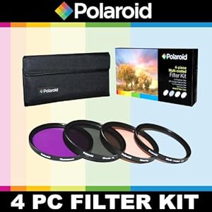 Polaroid Optics 4 Piece Filter Set