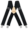 McGuire Nicholas 115 Suspenders in Black