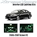 XtremeVision Scion TC 2005-2007 (10 Pieces) Green Premium Interior LED Kit Package + Installation Tool