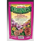 Jobe's 4128 Organic Rose and Flowering Shrub Fertilizer Food Spikes, 10-Pack