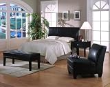 Espresso Brown Bicast Adjustable Full and Queen Size Headboard
