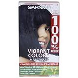 Garnier 100% Color Vitamin Enriched Gel-Creme Color, No. 210 Blue Black