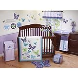 NoJo Beautiful Butterfly Window Valance