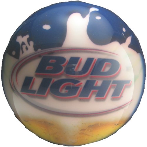 Childrens Toyshop  Sporting Goods : Brunswick Bud Light Glow Viz-A-Ball