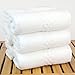 Luxury Hotel & Spa Towel 100% Genuine Turkish Cotton Hand Towels - White - Checkered - Set of 6