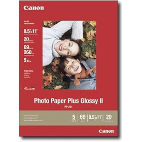 Canon Photo Paper Plus Glossy II