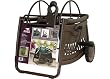 Jackson 2517000 Decorative Metal Hose Reel Cart With 150-Foot Hose Capacity