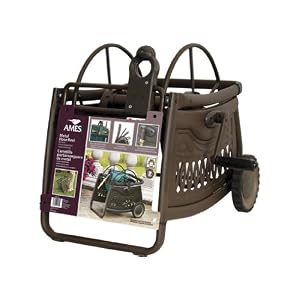 Jackson 2517000 Decorative Metal Hose Reel Cart With 150-Foot Hose Capacity by 
