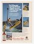 1975 Canadian Club Whisky Jet Skiing Toronto CN Tower Print Ad (21738)