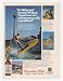 1975 Canadian Club Whisky Jet Skiing Toronto CN Tower Print Ad (21738)