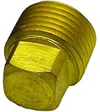 Invincible Marine Brass Garboard Plug