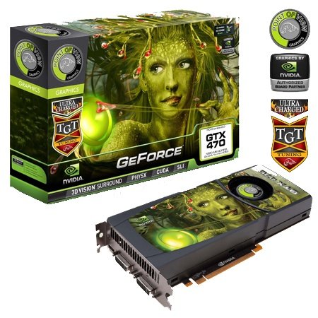 Point of View Nvidia GeForce GTX 470 Charged Grafikkarte (PCI-e, 1280MB DDR 5 Speicher, HDMI, 2x DVI)