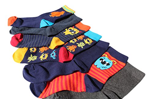 Trimfit Boys 7-Pack Monster Socks