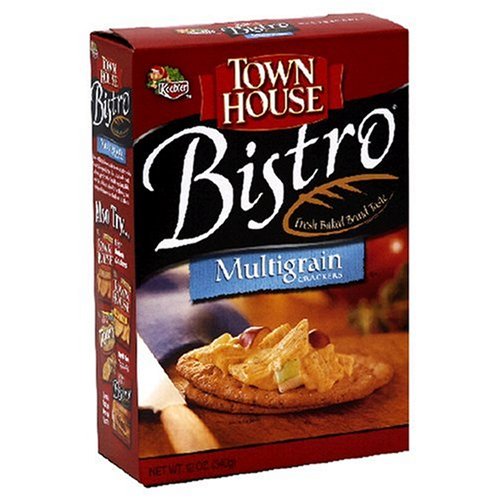 Keebler Bistro Crackers, Multigrain, 12-Ounce Boxes (Pack of 6)