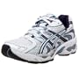 ASICS Women's GEL-Nimbus 11 Running Shoe,White/Navy/Ice Blue,8.5 B US