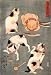 Acrylic Fridge Magnet Japanese Art Utagawa Kuniyoshi For cats in different poses Acrylic Fridge Magnet Japanese Art Utagawa Kuniyoshi For cats in different poses