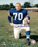 Art Donovan Autographed/Hand Signed Baltimore Colts 8x10 Photo