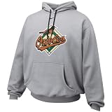 Nike - Nike Baltimore Orioles Ash Pre-Game Hoody Sweatshirt