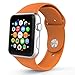 MoKo Apple Watch Band Series 1 Series 2, Soft Silicone Replacement Sports Band for 38mm Apple Watch 2015 & 2016 All Models, Grapefruit (Not fit 42mm Versions)