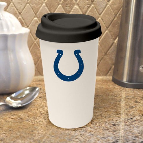 NFL Indianapolis Colts Logo Travel Mug