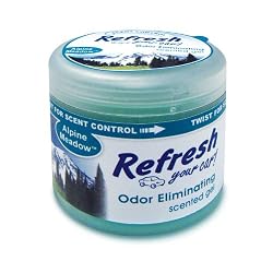 Refresh Your Car 4.5 oz Scented Gel -Alpine Meadow