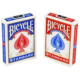 NEW DECKS OF BICYCLE CLASSIC PLAYING CARDS RED BLUE