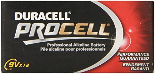 Duracell Procell 9 Volt Batteries-Super Pack-Pack of 24