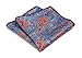 HISDERN Men's Paisley Pocket Square Handkerchief