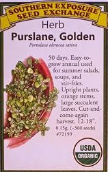 Golden Purslane Certified USDA Organic Seeds