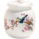 Bird and Cherry Blossom Canister