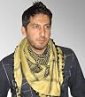Desert Scarf in Tan & Black, Trendy High Quality Scarf
