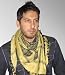 Desert Scarf in Tan & Black, Trendy High Quality Scarf