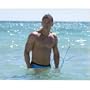 Shirtless Daniel Craig As James Bond in Water Signed Photograph