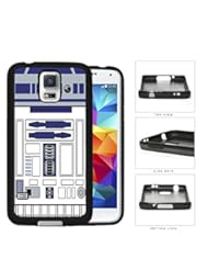 Wireless: Astromech Droid Robot Character Rubber Silicone TPU Cell Phone Case Samsung Galaxy S5 SM-G900 - Mobile King USA
